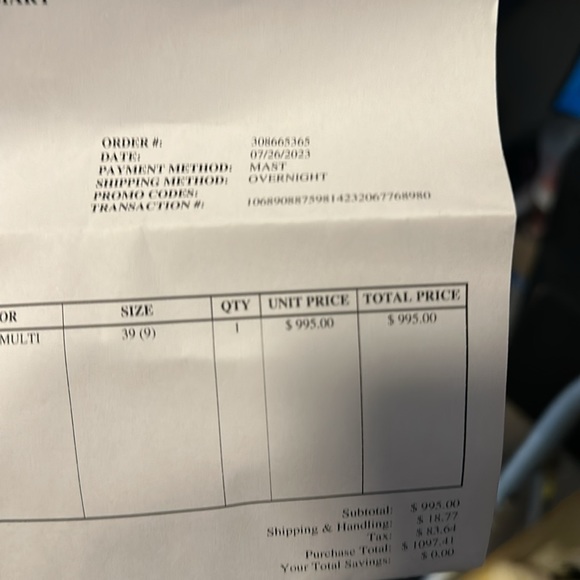 Fendi Tessuto JacQ FF + Nappa - Picture 4 of 6